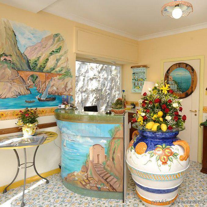 La Locanda Del Fiordo Фуроре Интерьер фото
